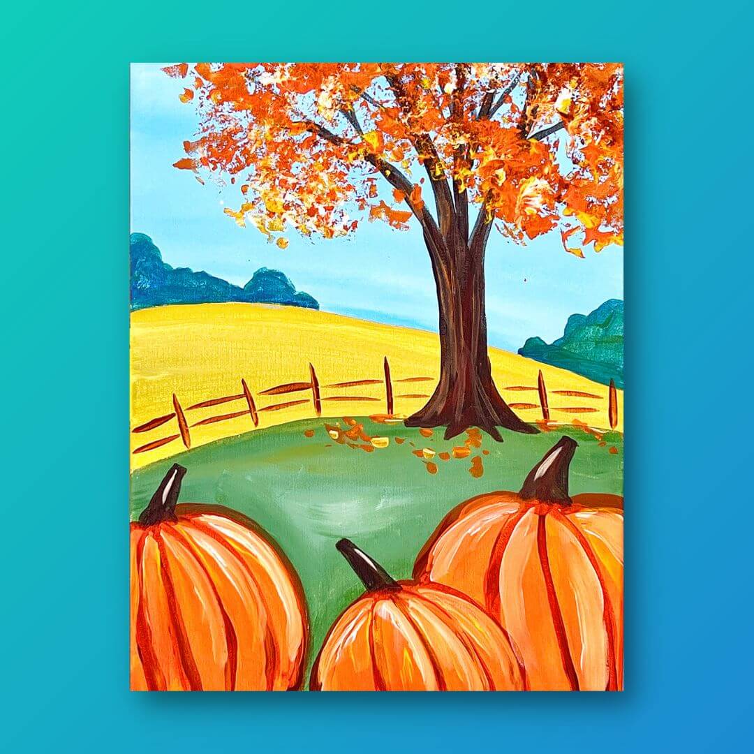 Autumn Fall Painting Ideas for Canvas: Stunning DIY Inspirations