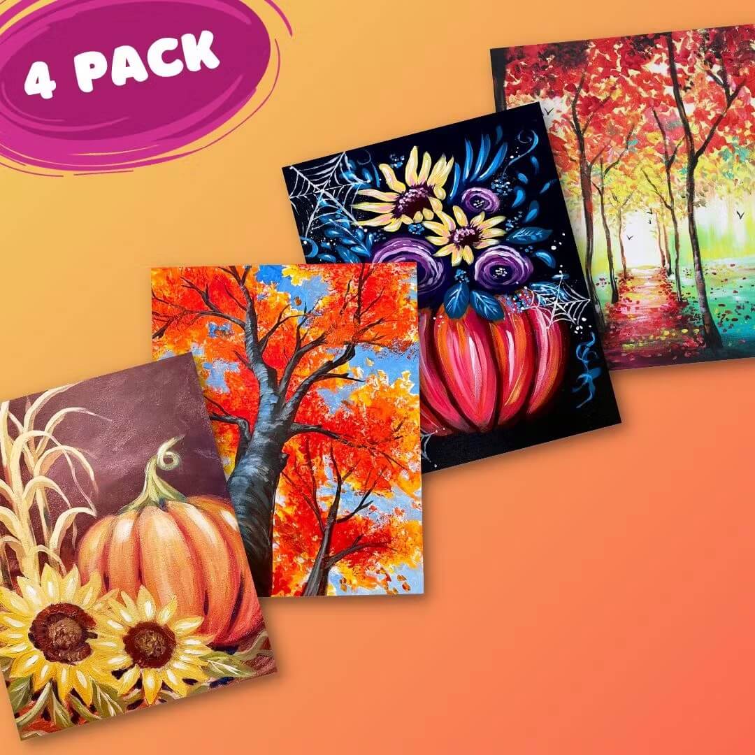 Hello Fall Painting Bundle Painting to Gogh