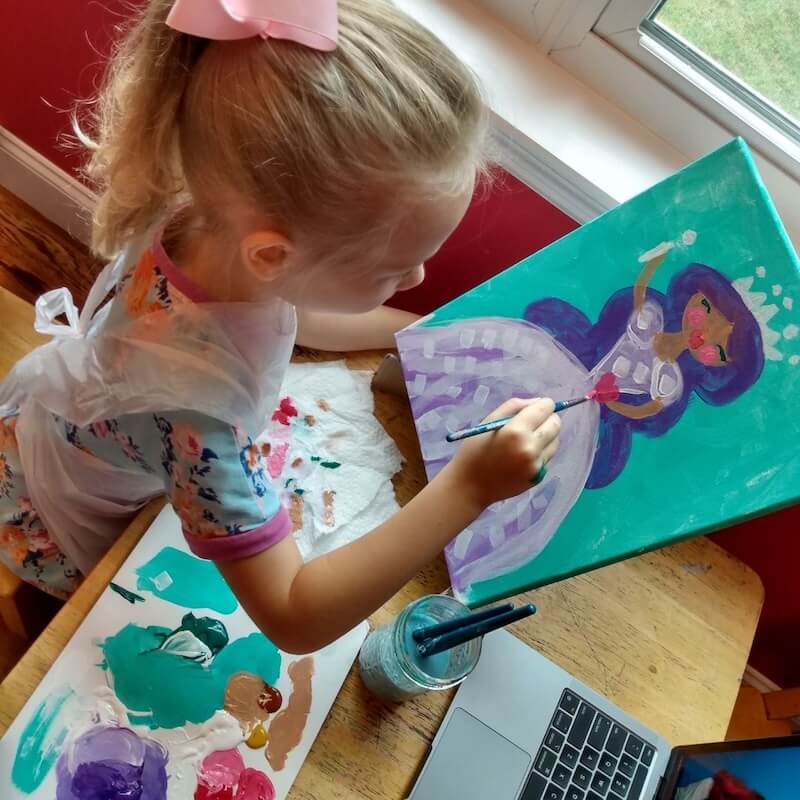A Real Art Class Your Kid Can Finish