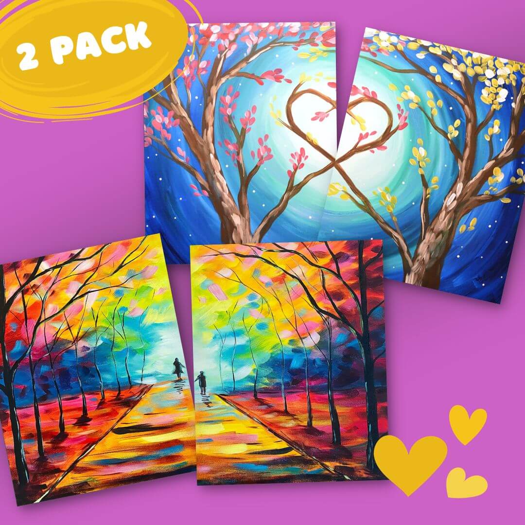 Our Love Grows Painting Bundle Painting to Gogh
