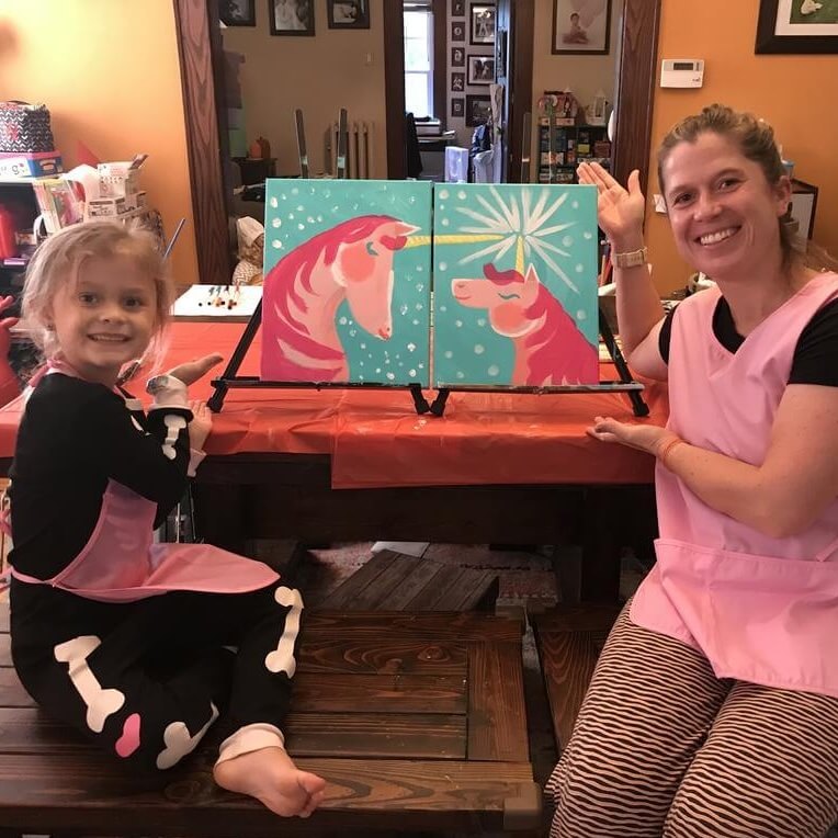 A Painting You Both Made, Side By Side