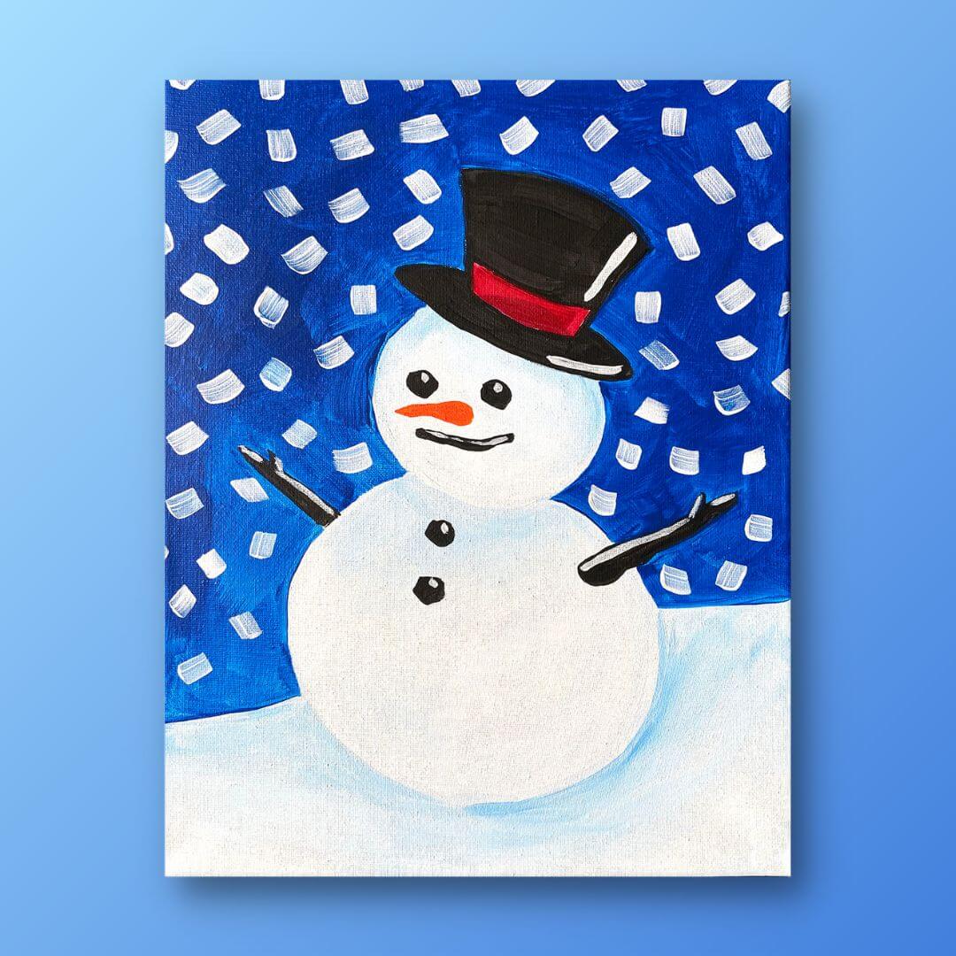 Frosty Snowman Painting Kit