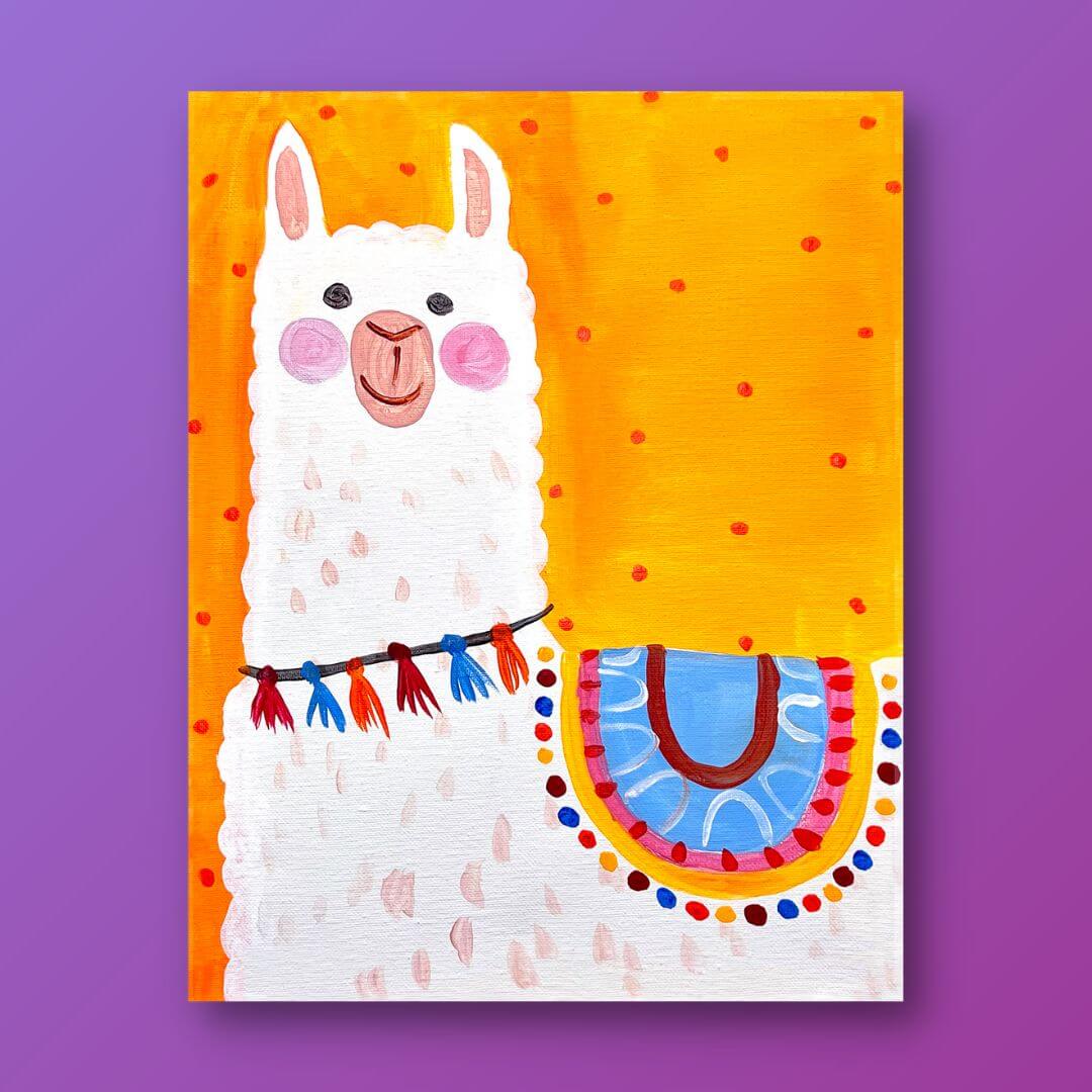 No Prob Llama Kids Painting Kit