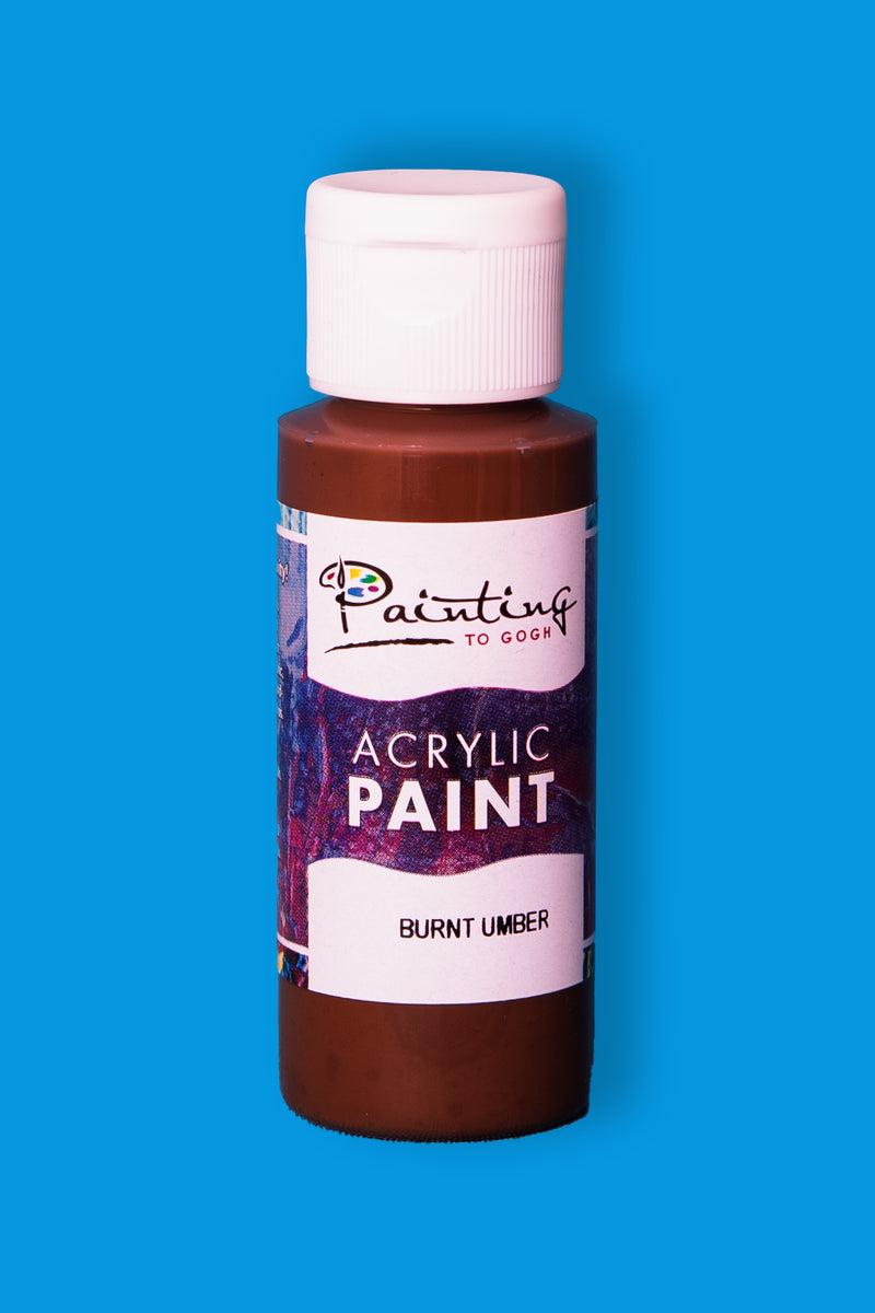 Acrylic Paint - Burnt Umber - 2 OZ