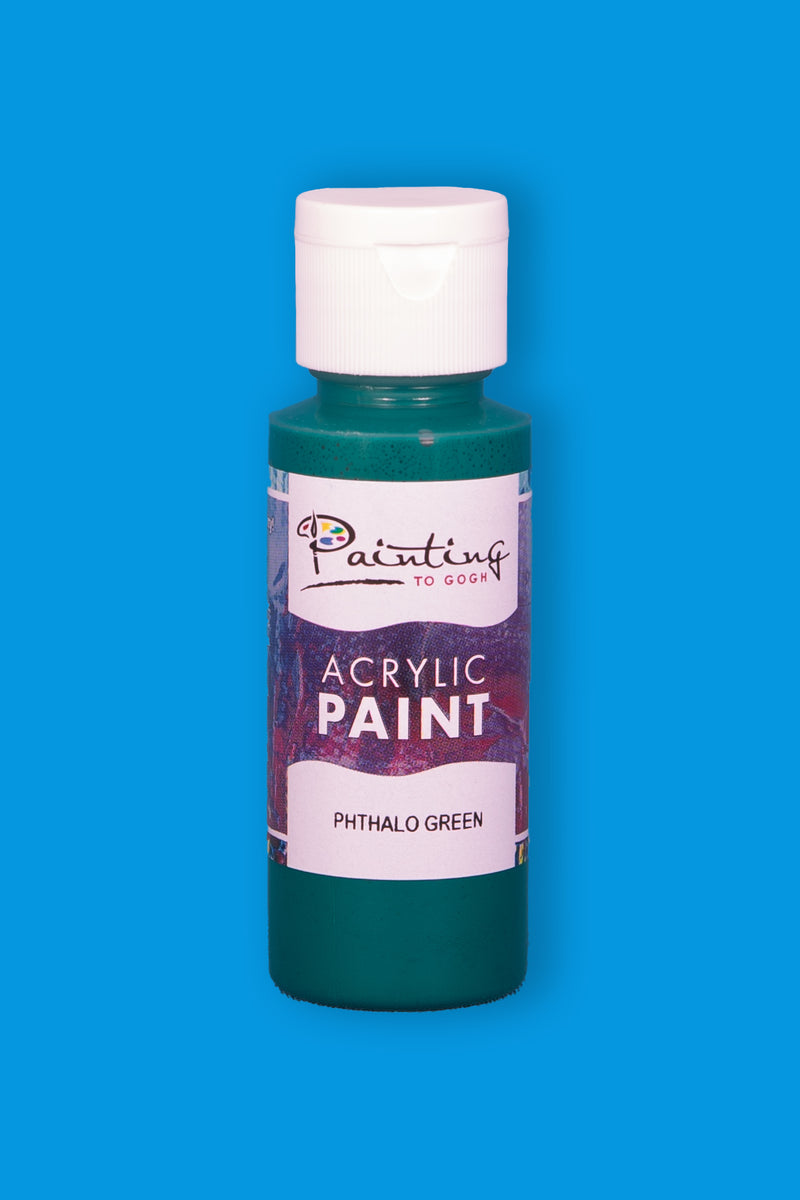 Acrylic Paint - Phthalo Green - 2 OZ