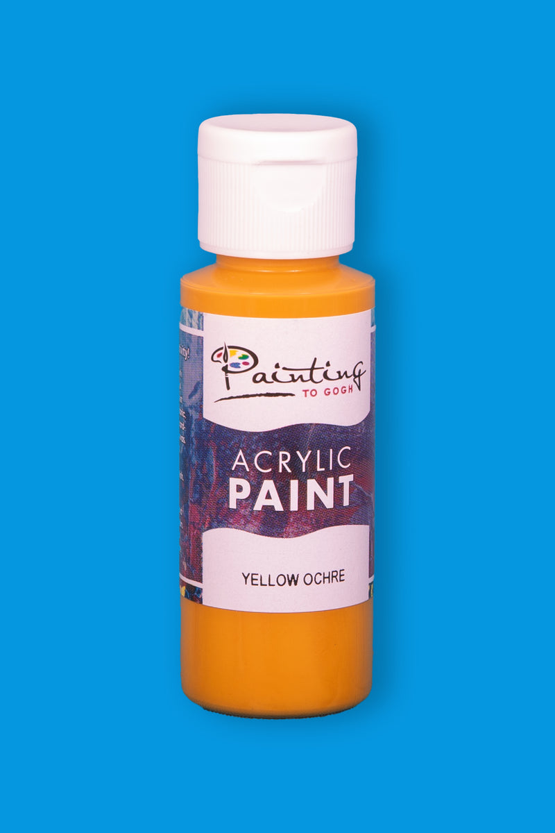 Acrylic Paint - Yellow Ochre - 2 OZ
