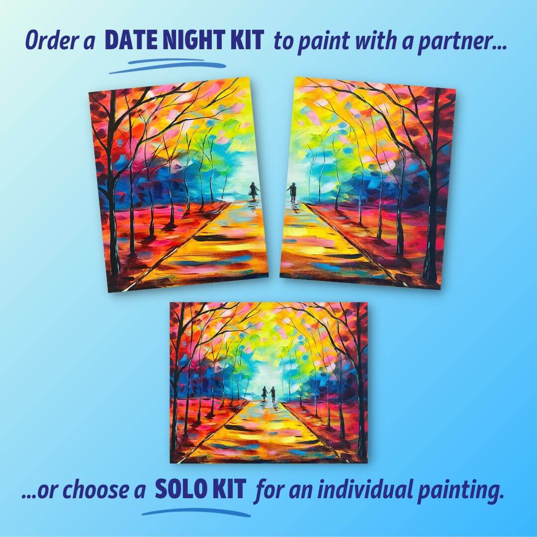 Painting to Gogh - Enjoy a Paint Night at Home