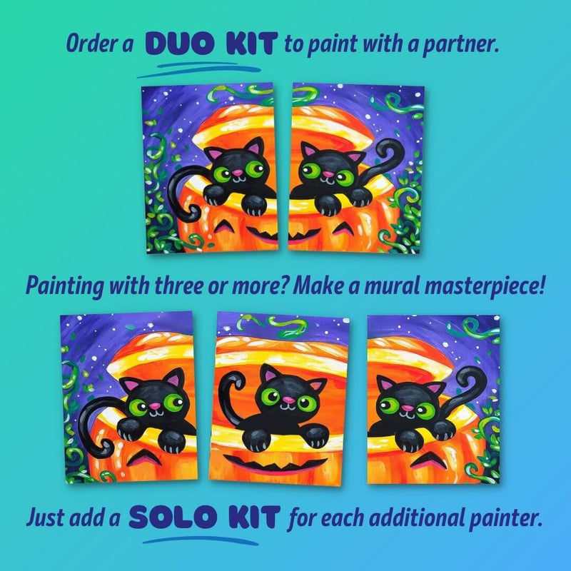 Cat-o-lantern Cuties