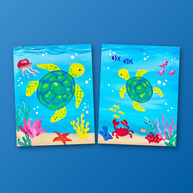 Come Out of Your Shell Kids Painting Kit – Painting to Gogh