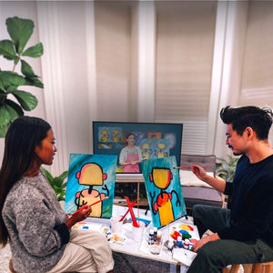 Couples Paint Night, The Perfect at Home Date Night