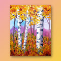 Golden Birch Trees