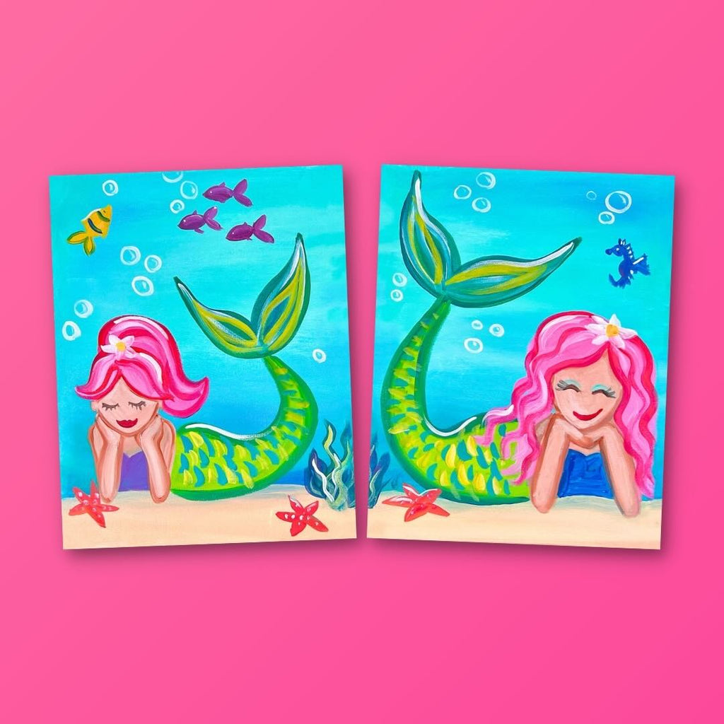 Metmaid Magic Sign Mermaid Magic Kids Painting Kit – Painting to Gogh