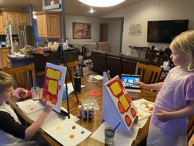 Kids Canvas To Go — Maggie & Ellie's Pottery and Art Studio