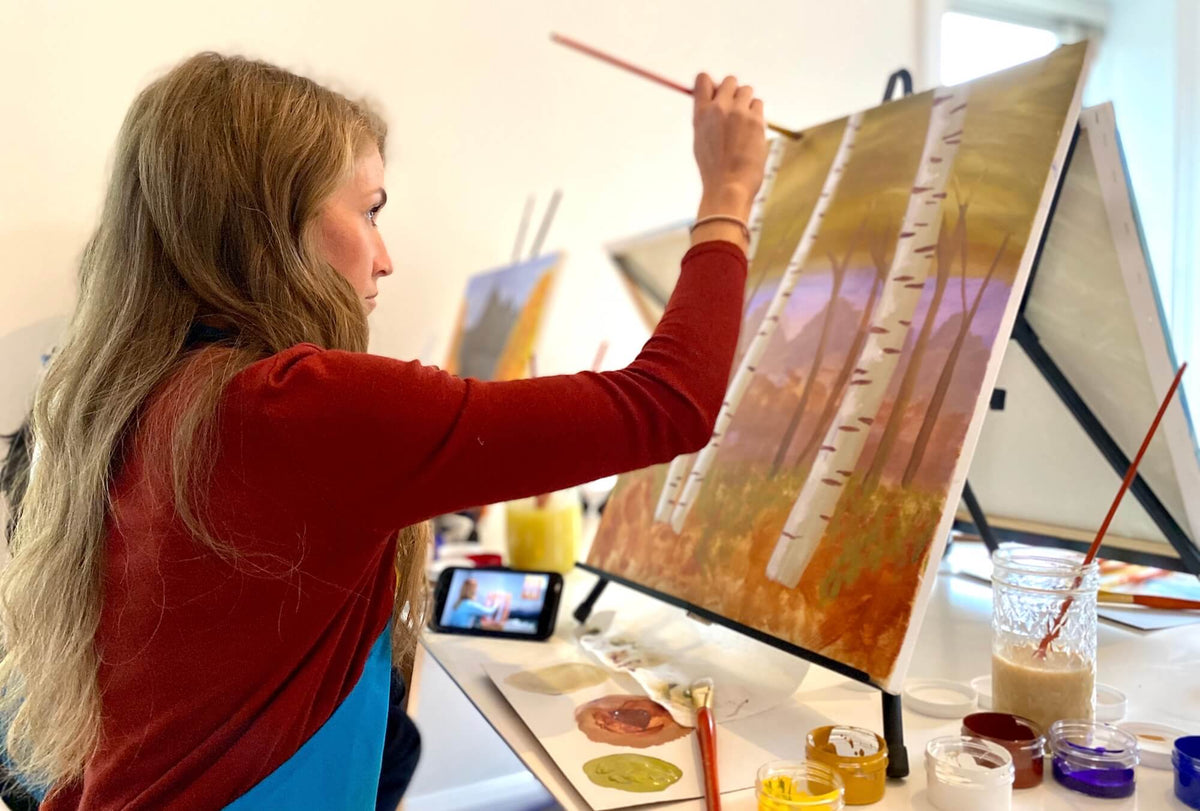 Team painting event