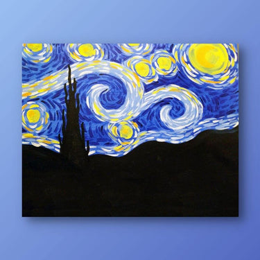 Painting to Gogh - Enjoy a Paint Night at Home