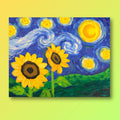 Swirls and Sunflowers