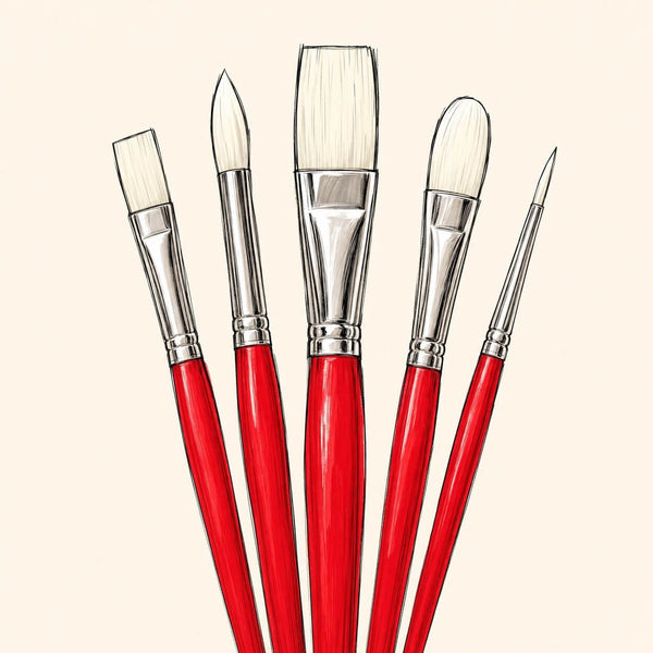 Set Of 5 Brushes
