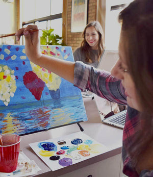 Painting to Gogh - Enjoy a Paint Night at Home