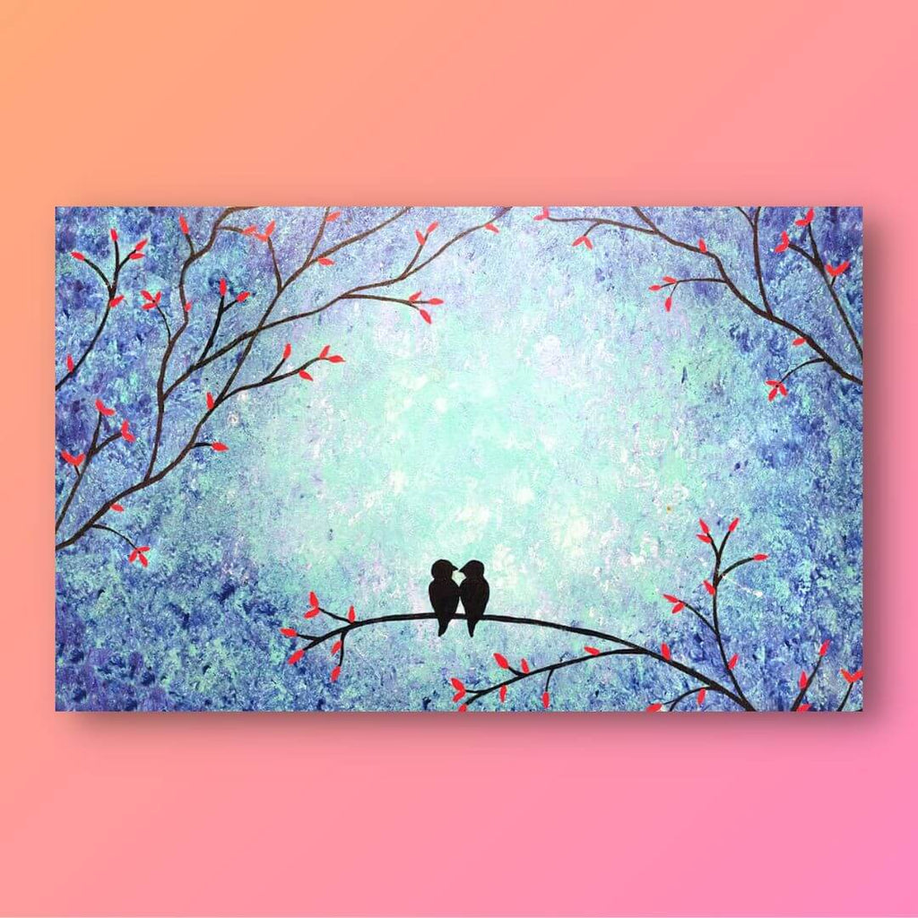Paint Date Night Box - Set For Two, Conversation Starters + Painting S –  4Lovebirds