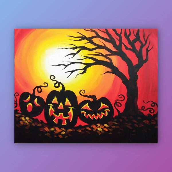 Spooky Jack–O–Lanterns
