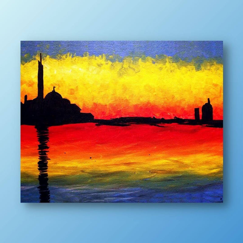 Sunset in Venice