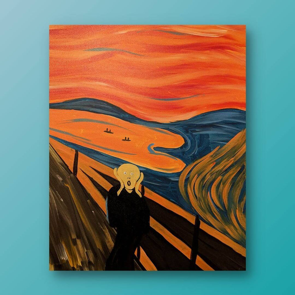 The Scream Painting Kit Painting to Gogh