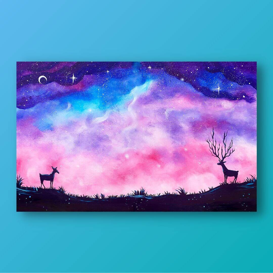 When Wild Hearts Meet Painting Kit Painting to Gogh