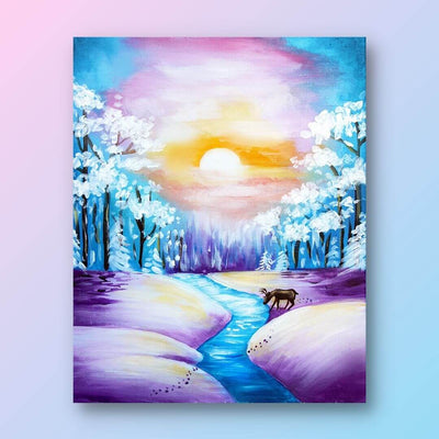 Beautiful Canvas Painting Design